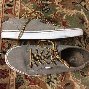 Vans Mens Sneakers Size 12 Regular Green & Leather